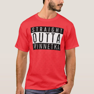 Straight Outta Winnetka Illinois Oversized Tシャツ