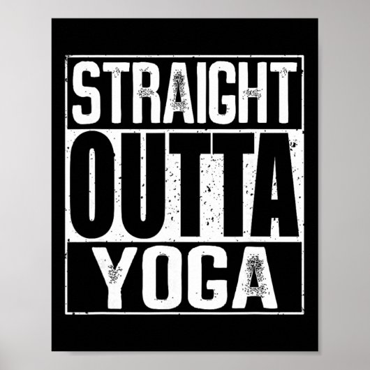 Straight Outta Yoga  ポスター (正面)