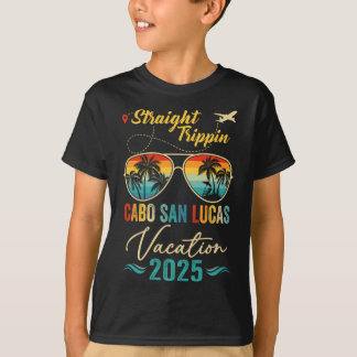 Straight Trippin カボ・サン・ルーカス 2025 ご家族 夏 Tシャツ