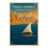 Strait of Hormuz – Gateway of Oman ポスター (正面)
