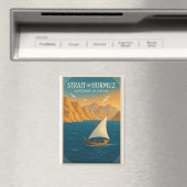 Strait of Hormuz – Gateway of Oman マグネット (インサイチュ (食洗機))