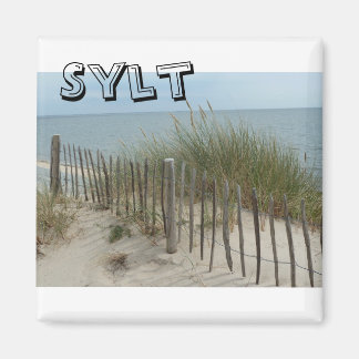 Strand auf Sylt in Deutschland マグネット