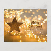 Strand of Christmas Lights Business シーズンポストカード (正面)