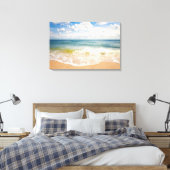Strandimpression Hörnum 02 キャンバスプリント (インサイチュ (寝室))
