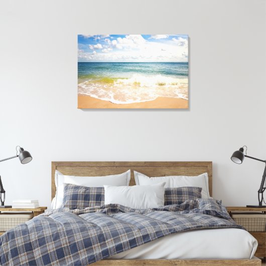 Strandimpression Hörnum 02 キャンバスプリント (インサイチュ (寝室))