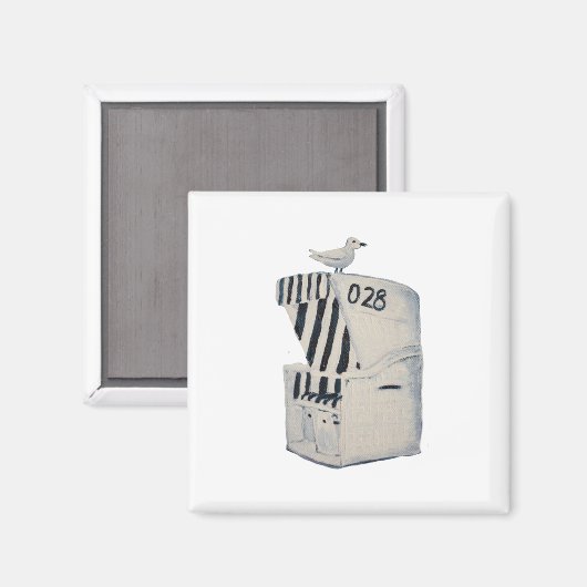 Strandkorb マグネット (正面/裏面)