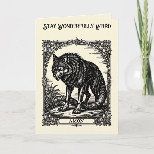 Strange Beauty of Amon カード (正面)
