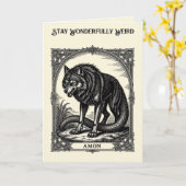 Strange Beauty of Amon カード (黄色い花)