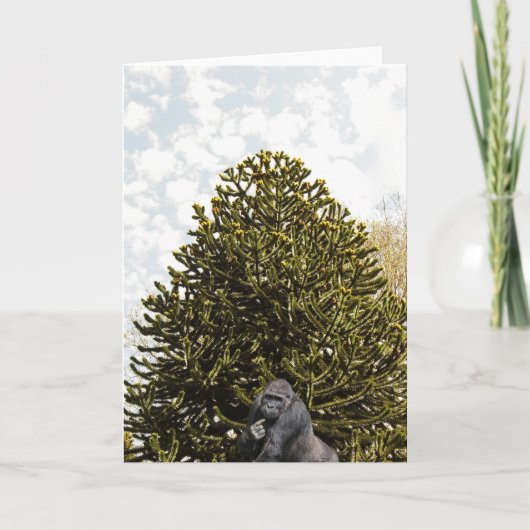 Strange enough to puzzle a monkey. カード (正面)