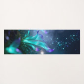 strange meadow of glowing plants  ヨガマット (裏面(横))