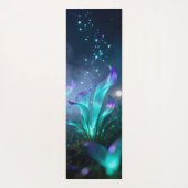 strange meadow of glowing plants  ヨガマット (裏面)