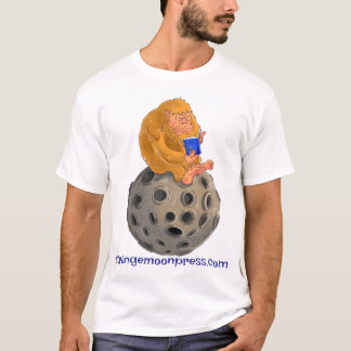 Strange Moon Press Bigfoot on the Moon Tシャツ