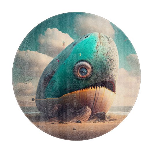 Strange Whale カッティングボード (正面)