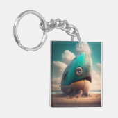 Strange Whale キーホルダー (正面左)