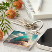 Strange Whale キーホルダー (正面右)