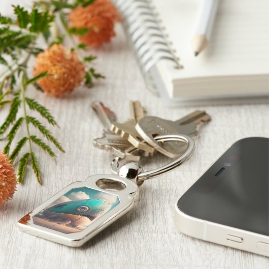 Strange Whale キーホルダー (側面)