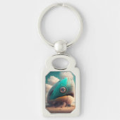 Strange Whale キーホルダー (正面)