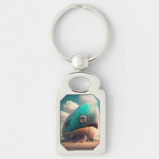 Strange Whale キーホルダー (正面)
