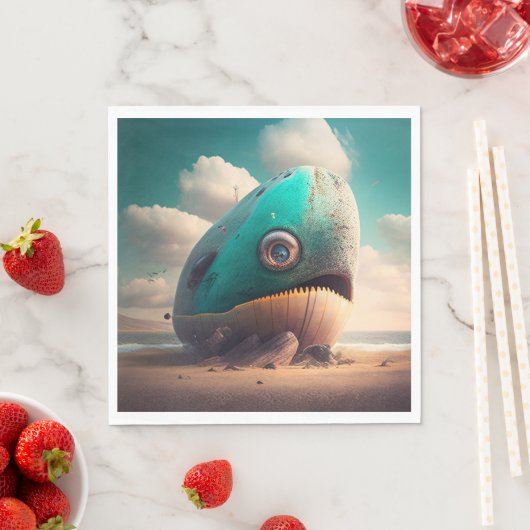 Strange Whale スタンダードランチョンナプキン (インサイチュ)