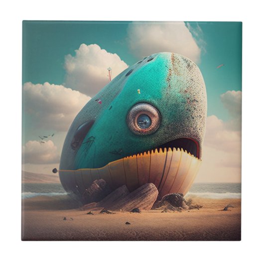 Strange Whale タイル (正面)