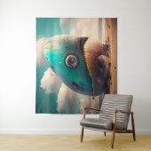 Strange Whale タペストリー (インサイチュ)