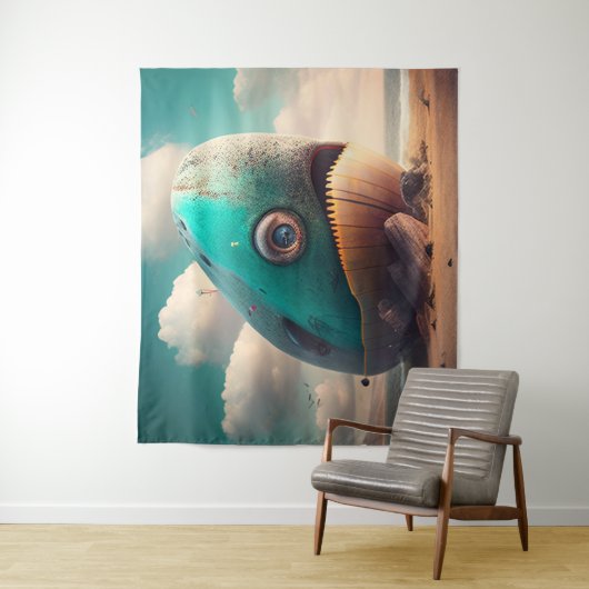 Strange Whale タペストリー (インサイチュ)