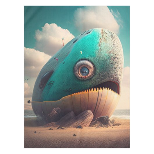 Strange Whale テーブルクロス (正面)