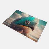 Strange Whale ドアマット (アングル)