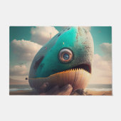 Strange Whale ドアマット (正面)