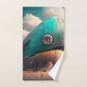 Strange Whale バスタオルセット (ハンドタオル)