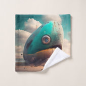 Strange Whale バスタオルセット (ウォッシュタオル)