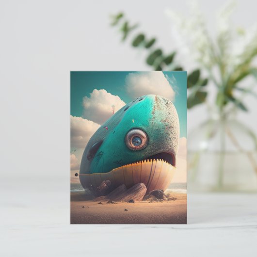 Strange Whale ポストカード (スタンド正面)