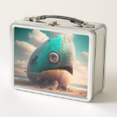 Strange Whale メタルランチボックス (正面)