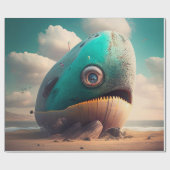 Strange Whale ラッピングペーパー (フラット)