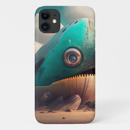 Strange Whale Case-Mate iPhoneケース (裏面)