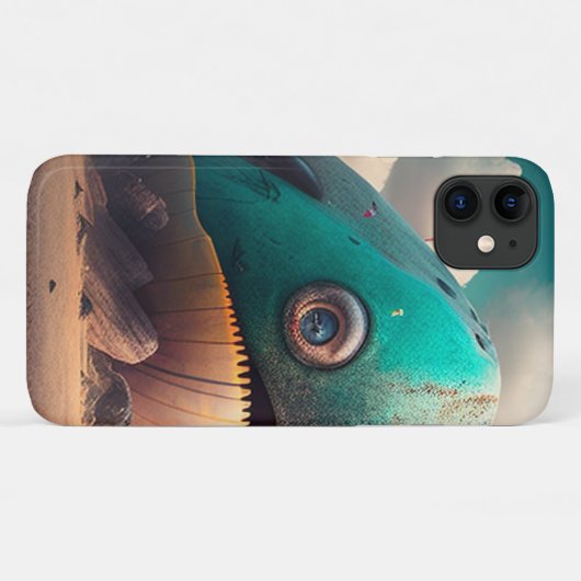 Strange Whale Case-Mate iPhoneケース (裏面(横))