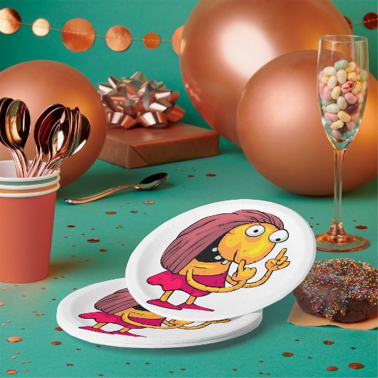 Strange Woman Paper Plates ペーパープレート