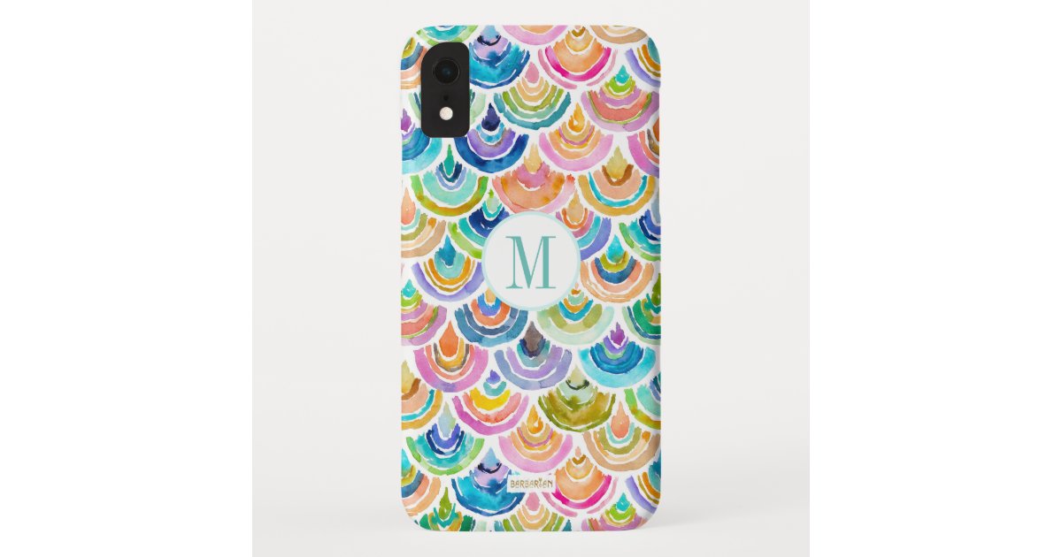 Strangebowの水彩画の虹の人魚の魚スケール Case Mate Iphoneケース Zazzle Co Jp