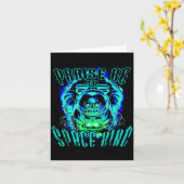 Stranger 67 Things Funny Six Seven Meme Checkered  カード (黄色い花)