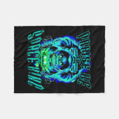 Stranger 67 Things Funny Six Seven Meme Checkered  フリースブランケット (正面(横))