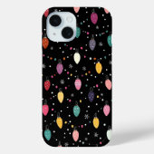 Stranger Christmas Lights Wall Case Monster Art Case-Mate iPhoneケース (裏面)