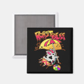 Stranger Dustin Love Roast Beef Beach Cow Tv Parod マグネット (正面/裏面)