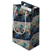 Stranger on the Bus Painting by Alfred Fox スモールペーパーバッグ (裏面アングル)