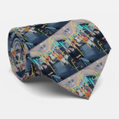 Stranger on the Bus Painting by Alfred Fox ネクタイ (ロール)