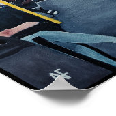 Stranger on the Bus Painting by Alfred Fox ポスター (角)