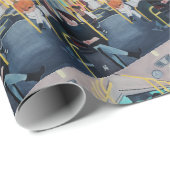 Stranger on the Bus Painting by Alfred Fox ラッピングペーパー (ロールコーナー)