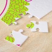 Stranger thinks quote in 80s tv show style ジグソーパズル (側面)