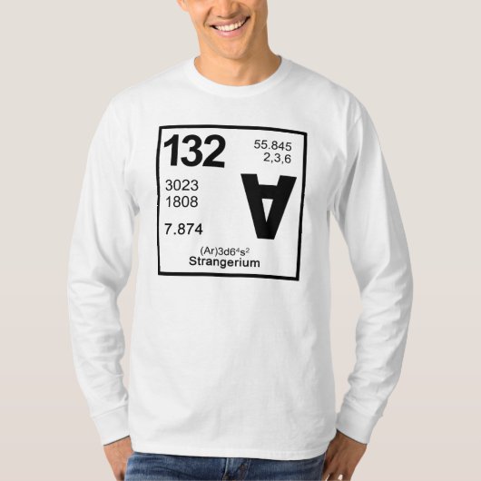 Strangeriumの長袖T Tシャツ (正面)