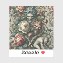 Strangers in the Park at Night – Gothic Victorian シール