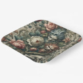 Strangers in the Park at Night – Gothic Victorian ペーパープレート (傾斜あり)